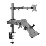 Soporte de escritorio para monitor + Laptop, o 2 monitores Speaka Professional SP-MM-302