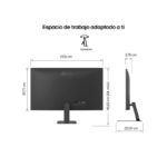 Monitor LG 27 FHD/IPS/120Hz/HDMI/VGA/Headphone-out - Imagen 2