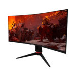Monitor Curvo Gaming TEROS TE-3412G ,34” UWQHD VA, 180Hz, 1ms, HDMI, DP, Audio Out - Imagen 2