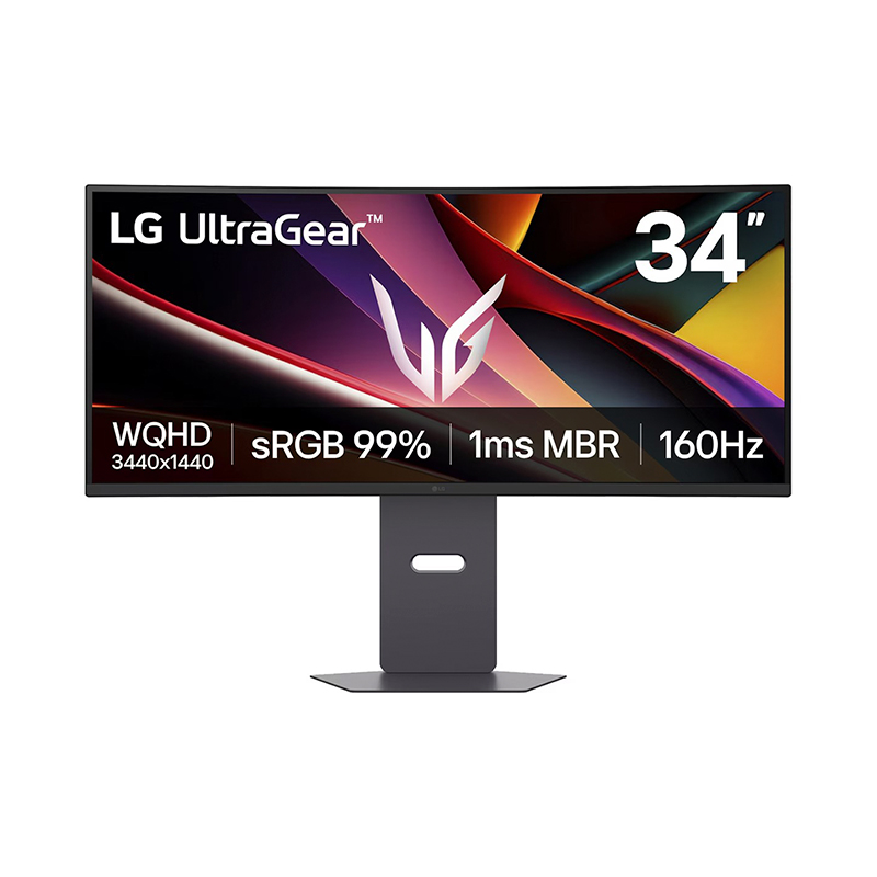 Monitor Gaming LG UltraGear G6, 34 Curvo/WQHD/VA/160Hz/1ms MBR/HDMI x2/DP/Headphone-out