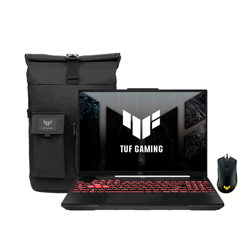NB ASUS TUF FX607VJB-RL209 F16 16” WUXGA IPS, Core 5 210H hasta 4.8G/8GB DDR5/RTX 3050 6GB