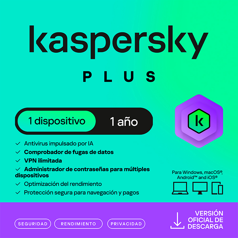 KASPERSKY PLUS 1PC 1YEAR