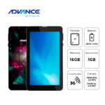 Tablet Advance Prime PR6152, 7” 1024×600 IPS, Android 11 Go , 3G, Dual SIM, 16GB, RAM 1GB.