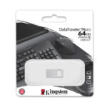 Memoria Flash Kingston DataTraveler Micro Unidad Flash USB Ultrapequeño con Metal Premium. - Imagen 2