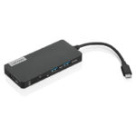 Concentrador de puertos (Hub) Lenovo USB-C, 7-in-1, Color Iron Grey (Gris Hierro)