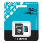 Memoria Flash microSD Kingston Canvas Go! Plus, 64GB, con adaptador SD - Imagen 3