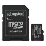 Tarjeta de Memoria Kingston 512GB MicroSD Canvas Select Plus -150MB/seg – UHS-I Clase 10