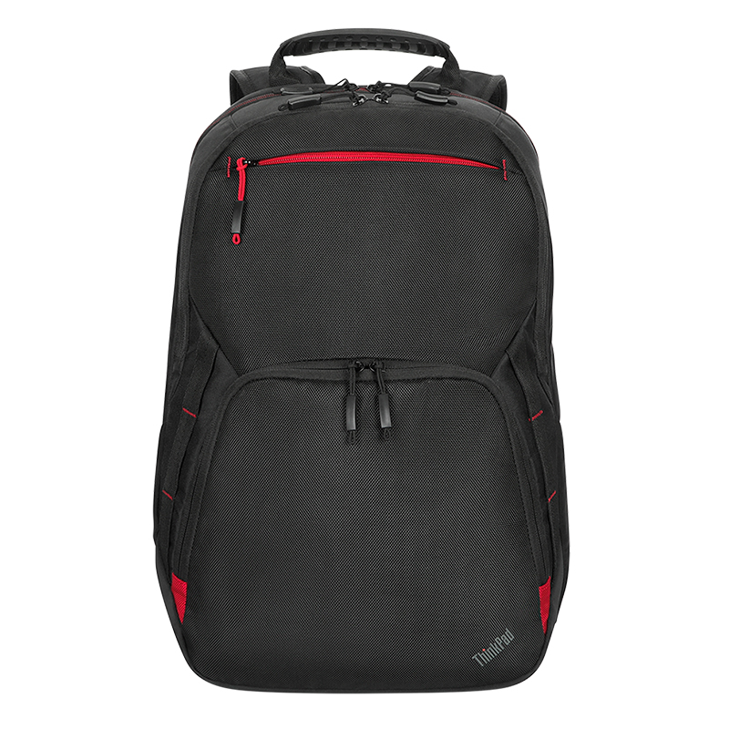 Mochila Lenovo Thinkpad Essential Plus de (15.6” / 39.6 cm), Color (Negro / Rojo)