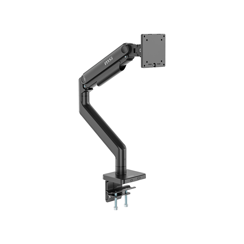Brazo soporte para monitor MSI MAG MT201, ideal para gamers, creativos y profesionales.