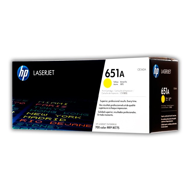 Cartucho de Toner HP CE342A Yellow 651A