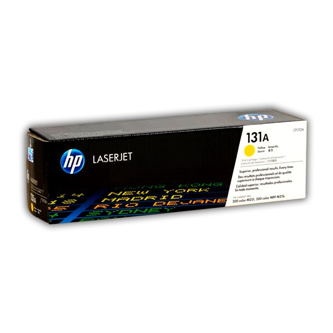 Cartucho de Toner HP CF212A Yellow 131A Original
