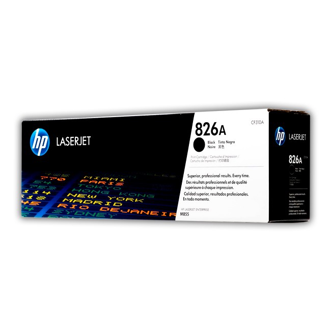 Cartucho de Toner HP CF310A Negro 826A