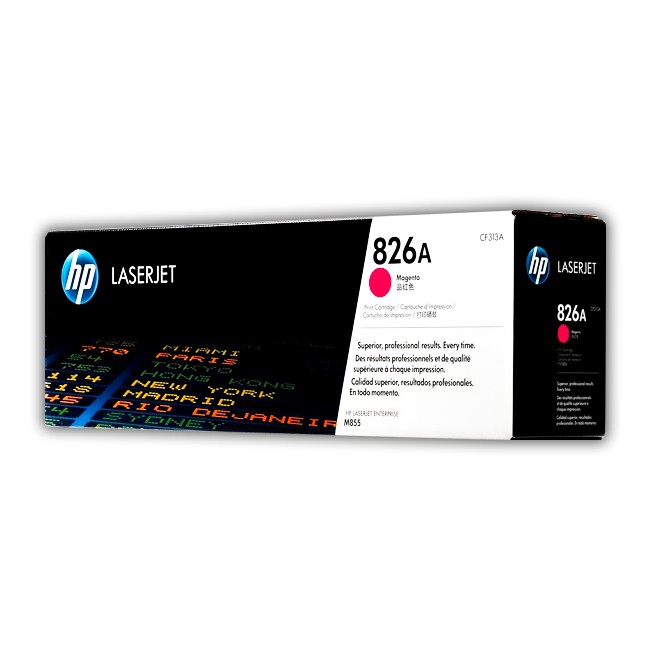 Cartucho de Toner HP CF313A Magenta 826A