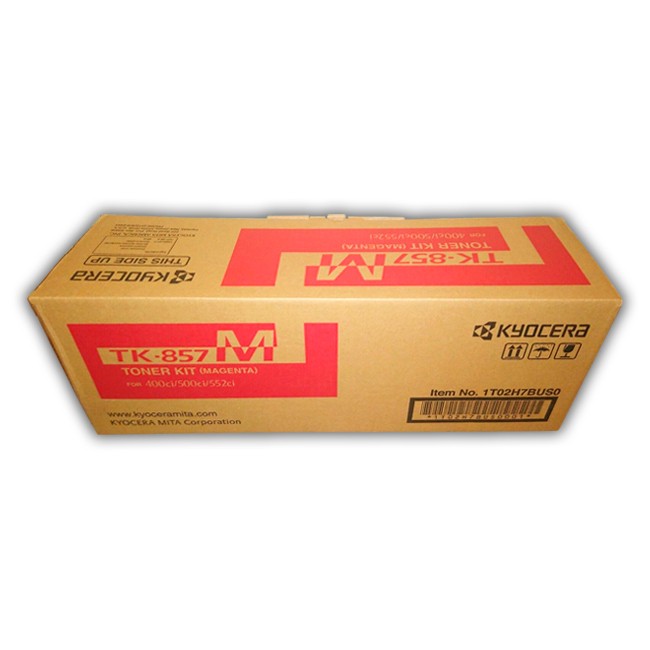 Cartucho de Toner Kyocera TK-857M Original Magenta