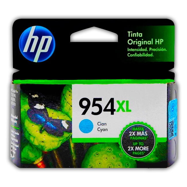 Cartucho HP 954xl Cyan Tinta L0S62AL Officejet pro 8730