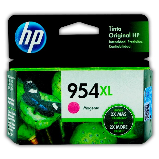 Cartucho HP 954xl Magenta Tinta L0S65AL Officejet 8740