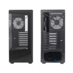 Case Gamer Teros TE-1321G, Mid Tower, USB 3.0 / USB 2.0, Audio, Ventilador RGB, Negro - Imagen 2