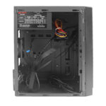 Case TEROS TE-1028S, Mini Tower, 250 W, USB 3.0 / 2.0, audio HD, negro - Imagen 3