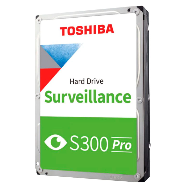 Disco duro Toshiba Surveillance S300 PRO, 10TB SATA 6.0Gb/s, 7200rpm, 512MB Cache, 3.5”.
