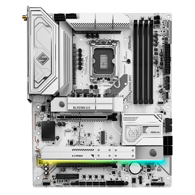 Motherboard ASROCK Z890 Steel Legend WiFi, Chipset Intel Z890, LGA 1851, HDMI, ATX