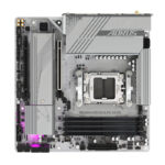 Motherboard Gigabyte B650M AORUS ELITE AX ICE, Chipset AMD B650, Socket AMD AM5, mATX