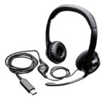 Auriculares Estereo (On-Ear) con microfono Logitech H390, Interfaz USB-A, Color negro - Imagen 3