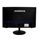 Monitor curvo ADVANCE ADV-2751S, 27” FHD VA, 100Hz, 1ms, HDMI, DP, Audio out, Parlantes - Imagen 3