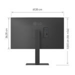 Monitor LG 27U730A-B, 27/4K UHD/IPS/60Hz/HDMIx2/DP/Headphones-out (3-polos, Solo Sonido) - Imagen 2