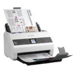 Escáner Epson DS-730N, USB 2.0, Ethernet, Alimentacion Vertical, Duplex a color.