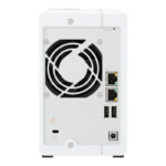 Servidor NAS QNAP TS-216G, ARM Cortex A55 4C/2GHz, 4GB RAM (On-Board), Bahias: 2x3.5” SATA - Imagen 2
