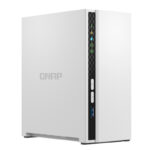 Servidor NAS QNAP TS-233, ARM Cortex A55 4C/2GHz, 2GB RAM(On-Board), Bahias: 2 x 3.5” SATA