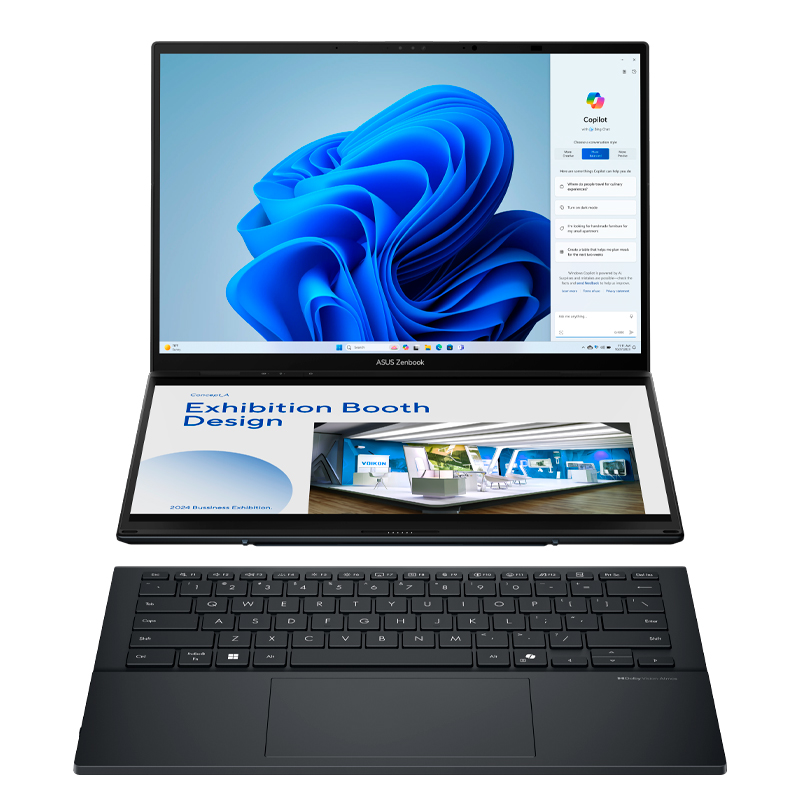 Notebook ASUS UX8406CA-PZ073W 14” 3K OLED Touch Core Ultra 9 285H 2.9/5.4GHz 32GB LPDDR5X
