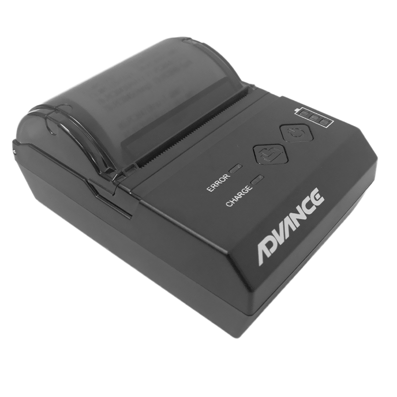 Impresora termica Inalámbrica Advance ADV-7011, velocidad de impresion 90 mm/seg