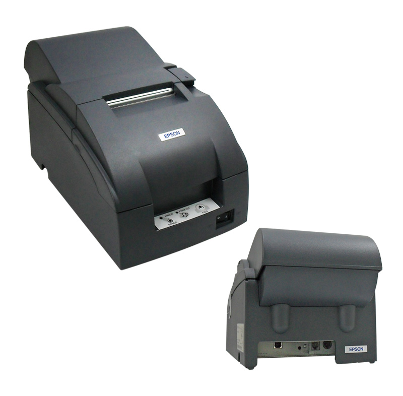 Impresora Epson TM-U220A, matriz de 9 pines, velocidad de impresión 4.7 – 6.0 lps.