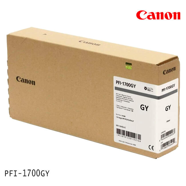 Tanque de Tinta Canon PFI-1700GY Gris