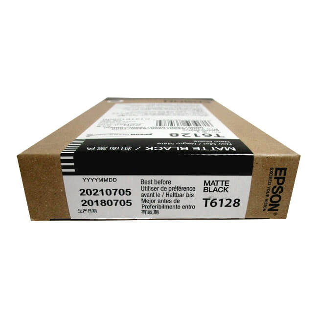 Tinta Epson T612800 original T6128 Matte Black