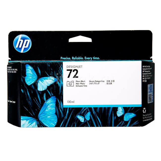 Tinta HP 72 original C9370A Photo Black