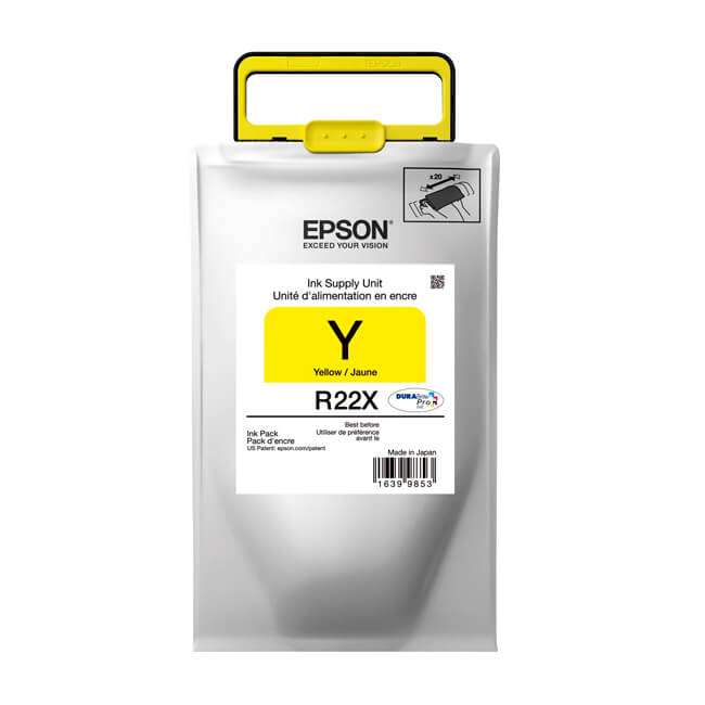 Tinta Epson R22X yellow para TR22X420 original
