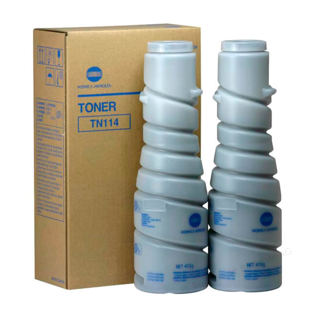Tóner Konica Minolta TN-114 original Negro