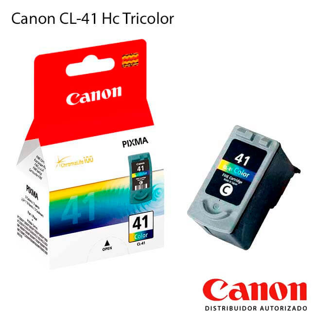 Cartucho de Tinta Canon CL-41 Hc Tricolor