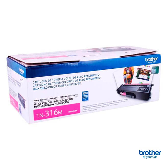 Toner Brother TN-316M Magenta Al Mejor Precio Original