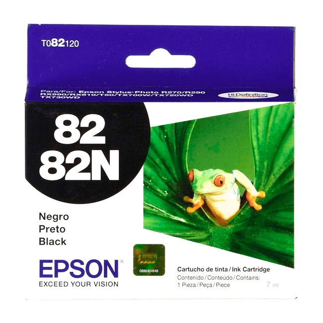 Tinta Epson T082120 original T0821 Black