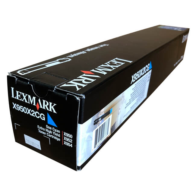 Tóner Lexmark X950X2CG original Cyan
