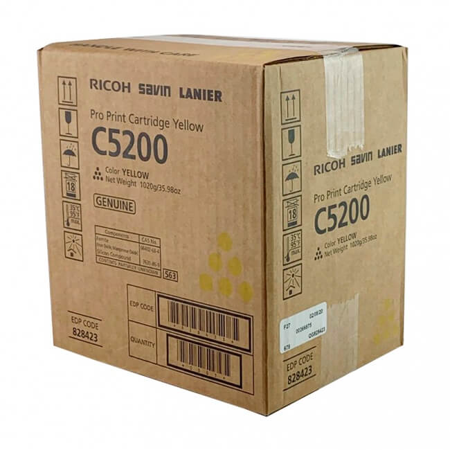 Cartucho de Toner Ricoh 828423 Original Yellow