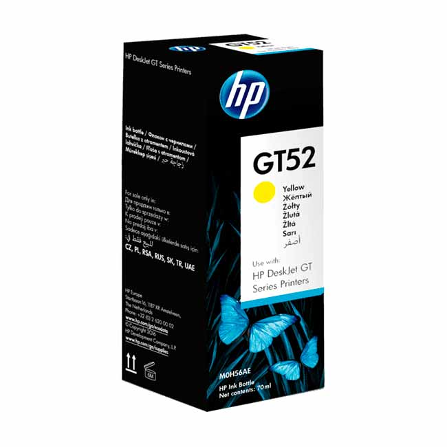 ▷Botella de Tinta HP M0H56AL 【 Original 】 Yellow