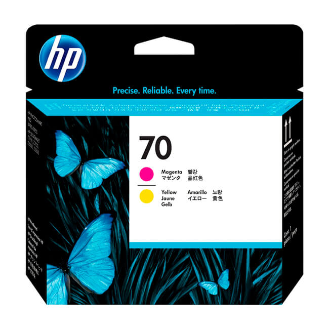 Cabezal HP C9406A Magenta, Yellow  70 original