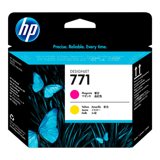 Cabezal HP CE018A Magenta, Yellow 771 original