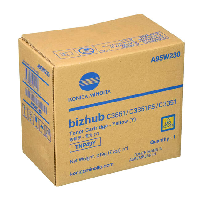 Toner Konica Minolta TNP49Y Amarillo