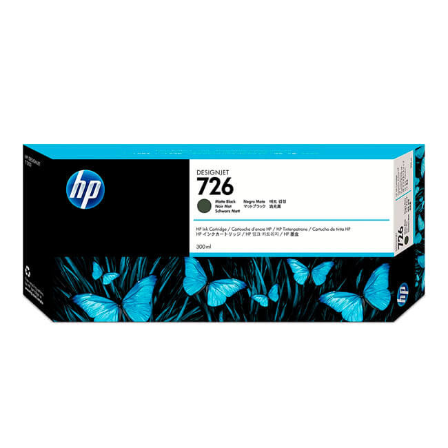 Tinta HP 726 original CH575A Matte Black