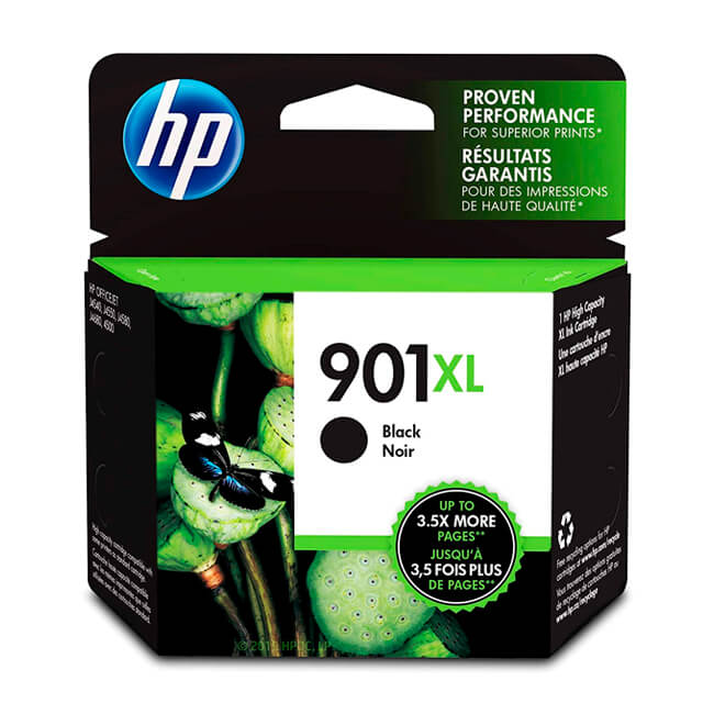 Tinta HP 901XL original CC654AL Negro